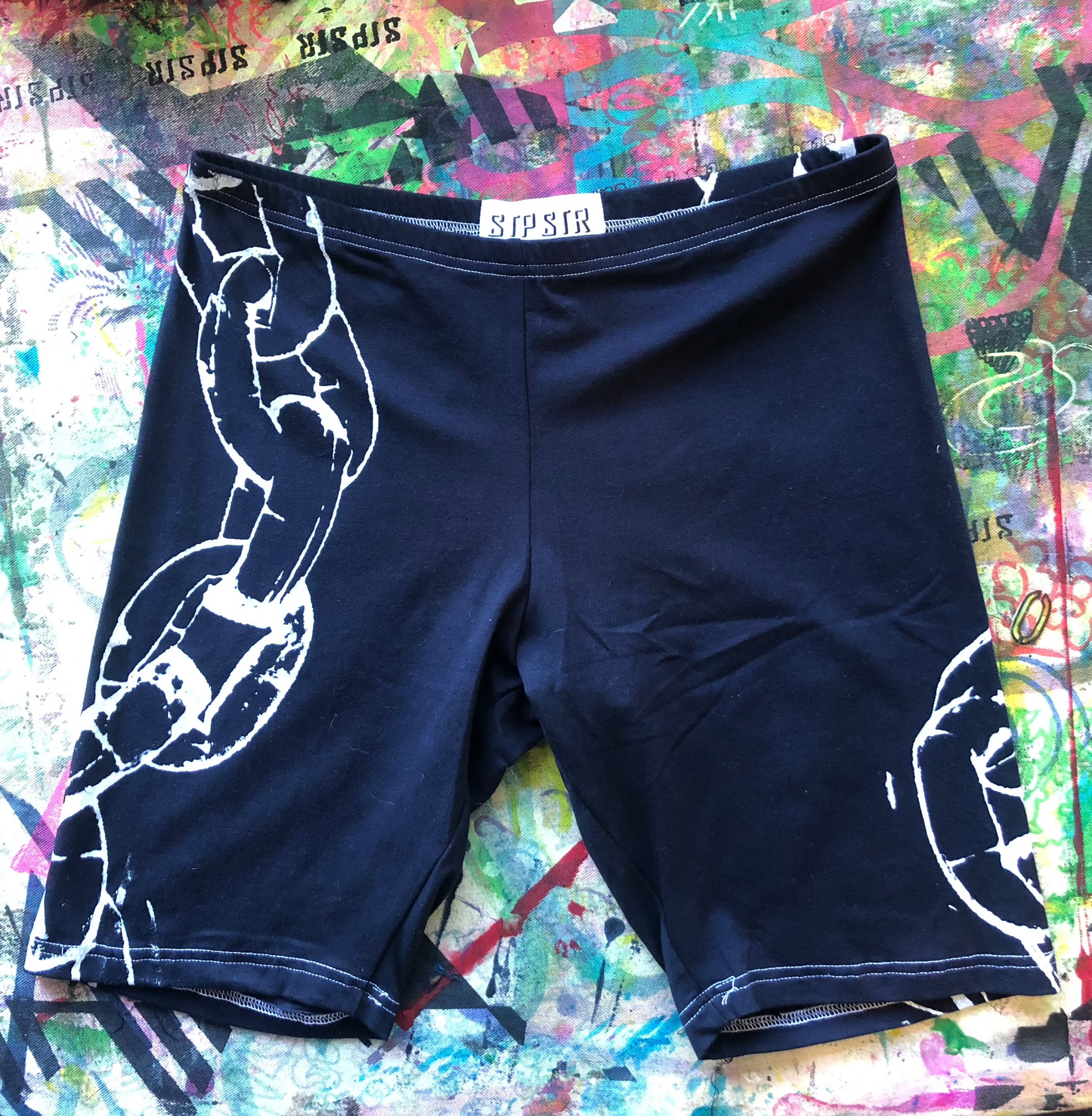 Chains Bike Shorts